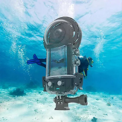 Boîtier de plongée étanche Insta360 X5 — Protection panoramique 50m