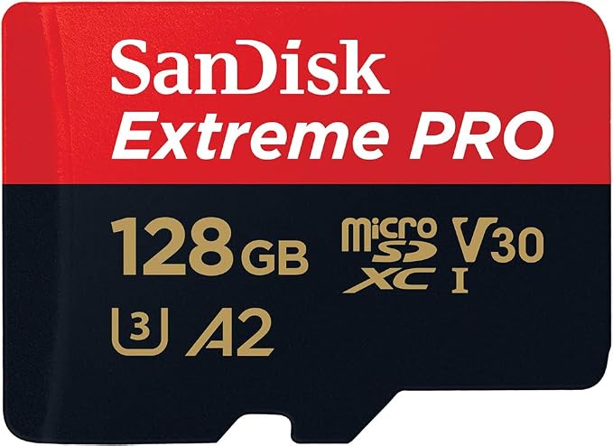 Carte mémoire SanDisk Extreme PRO 128 Go microSDXC