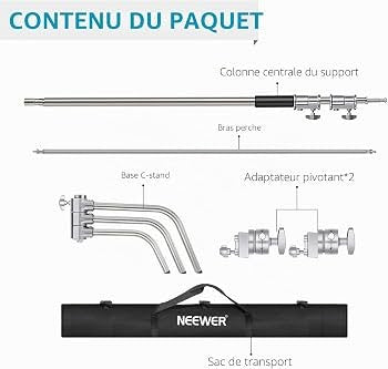 Contenu du paquet C-Stand