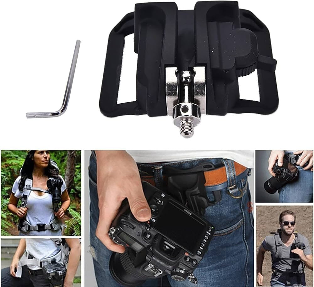Clip ceinture porté en situation