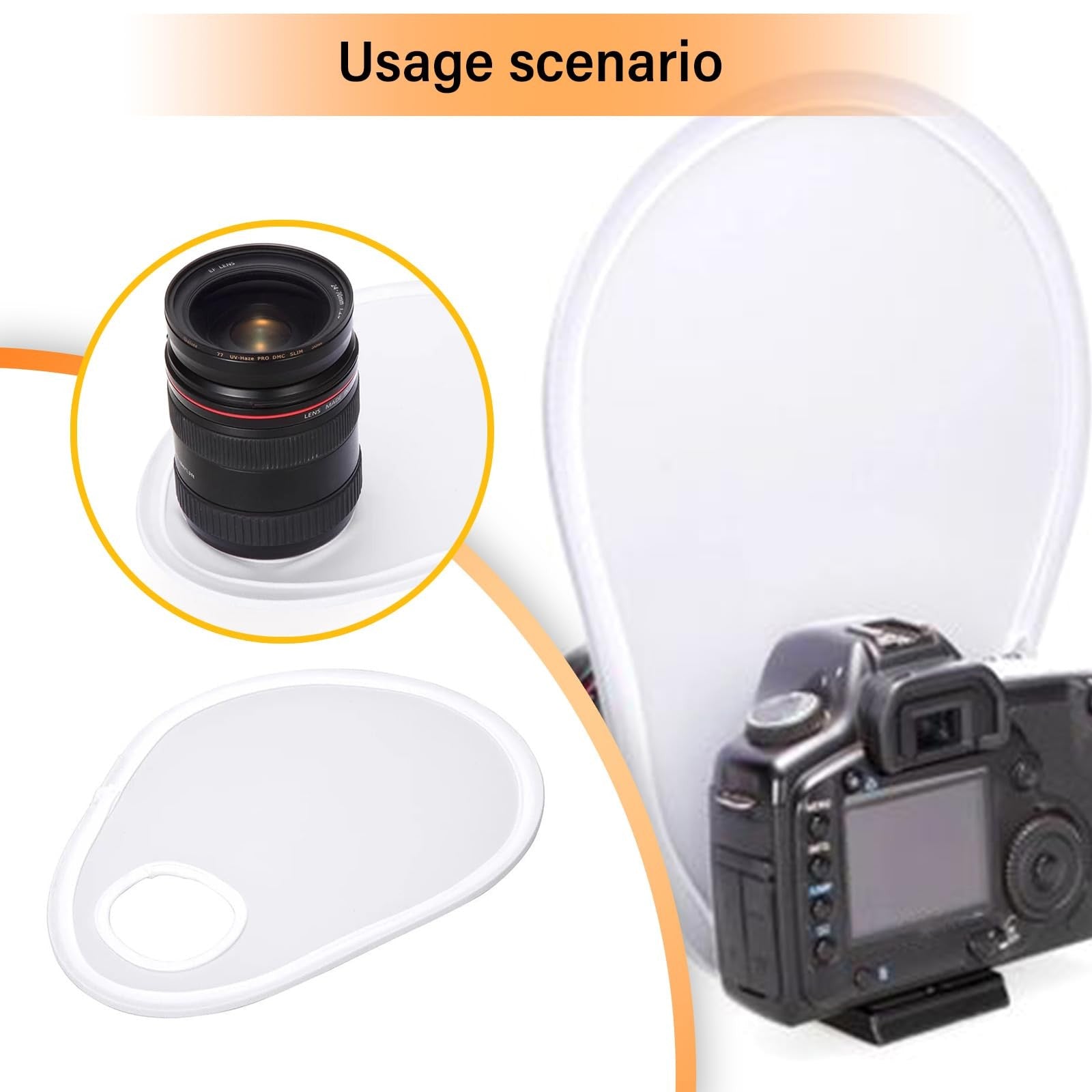Diffuseur monté sur appareil photo