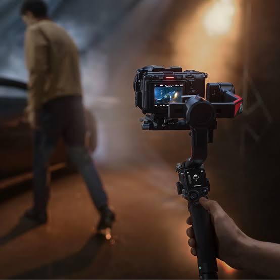 DJI RS 4 Pro en tournage